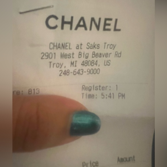 CHANEL Bag, black and gold chain. AUTHENTIC! - Picture 9 of 9